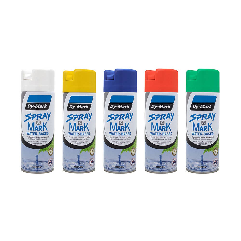 Spray & Mark Water Based Paint 350g DYMARK400635