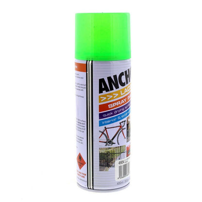 Acrylic Paint Lacquer Fluorescent Green Aerosol 300g 1141031 45654