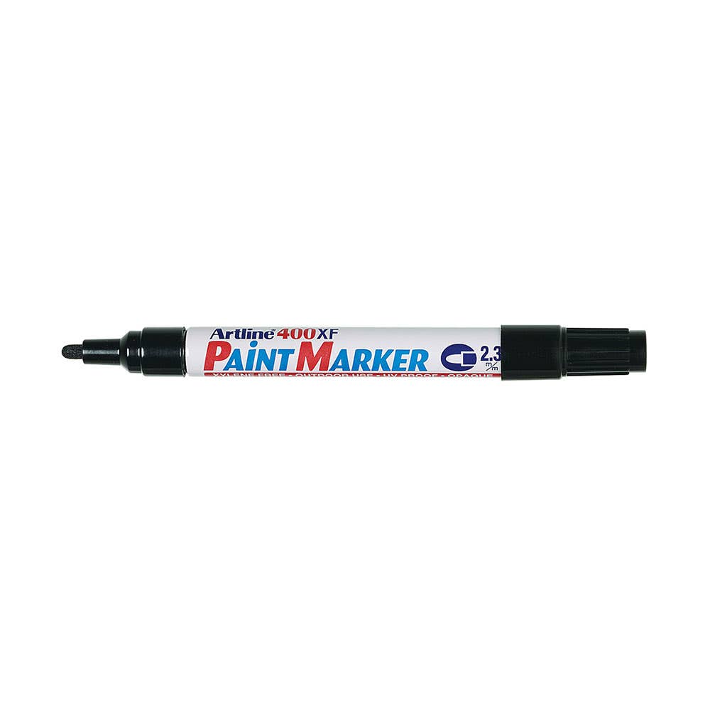 Artline 400 Paint Marker Bullet Point 2.3mm Black_16118003_140001_NLA
