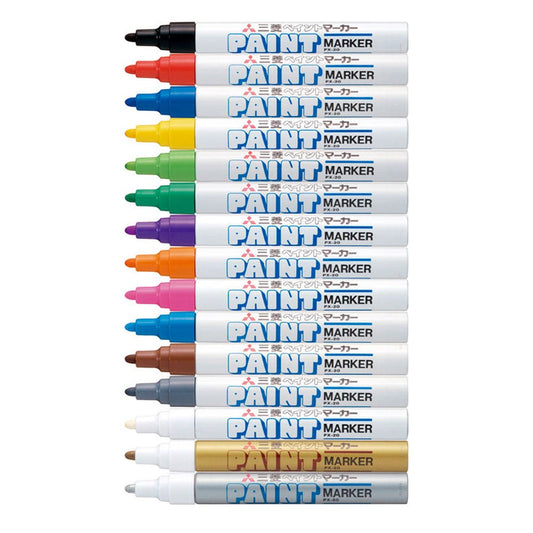 Permanent Paint Marker PX20 Bullet Nib White 119488 UNIPX20WH