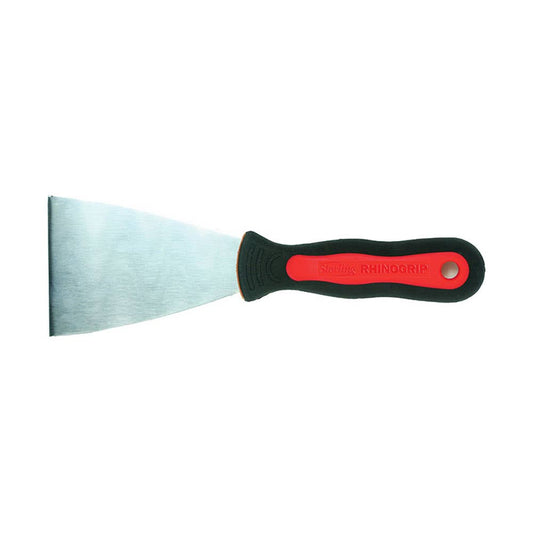 Stainless Steel Paint Scraper with RhinoGrip Handle 75mm 445761 7363-S3
