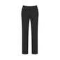 Comfort Wool Stretch Womens Bandless Slim Leg Pant - Black - 4 547839 14021-BLK-4