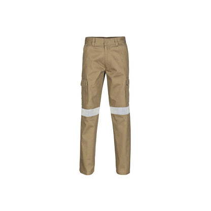 Cotton Drill Cargo Pant - Taped - Khaki - 82R 36016081 3319-KHAKI-82R