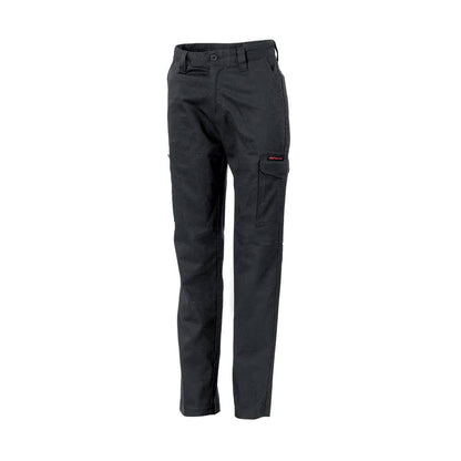 265gsm Ladies Digga Cool-Breeze Cargo Pants With 4 Airflow Black 16 432263 3356-BLK-16