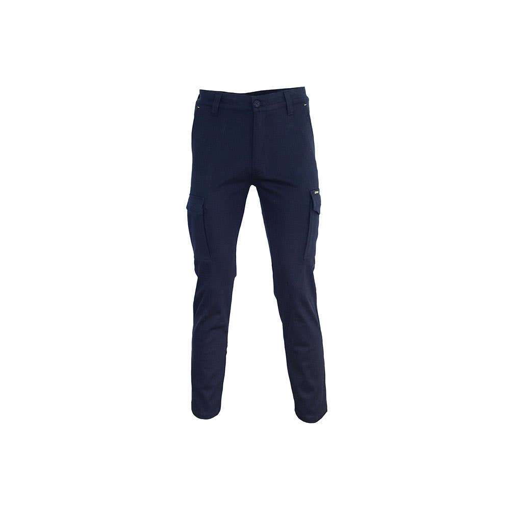 SlimFlex Cargo Pants Navy 82R DNC 518158 3365-NAV-82R