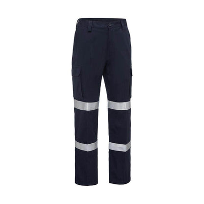 Pants Cargo Taped Biomotion Cotton Drill 235gsm 102R Navy Akurra_55551185_AKPC4001T_BPCTR02