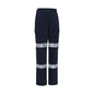 Pants Womens Cargo Taped Biomotion Cotton Drill 235gsm 10 Navy Akurra_55551322_AKPCL4001T_BPCT10