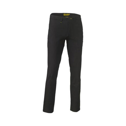 Pants Stretch Cotton Drill Bisley 102R Black BP6008 BBLKR02 40021455 BP6008 BBLKR02