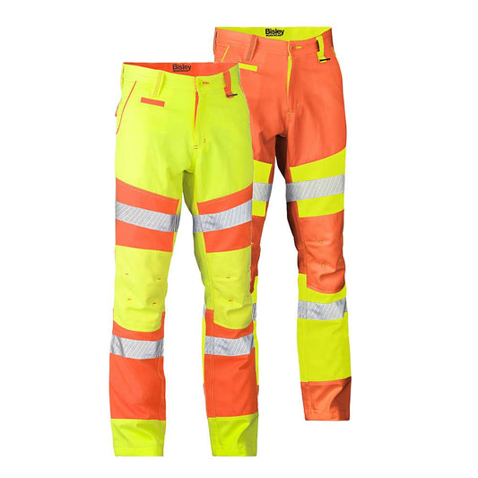 BP6411T Double Hi-Vis Biomotion Taped Pants 245gsm BP6411T