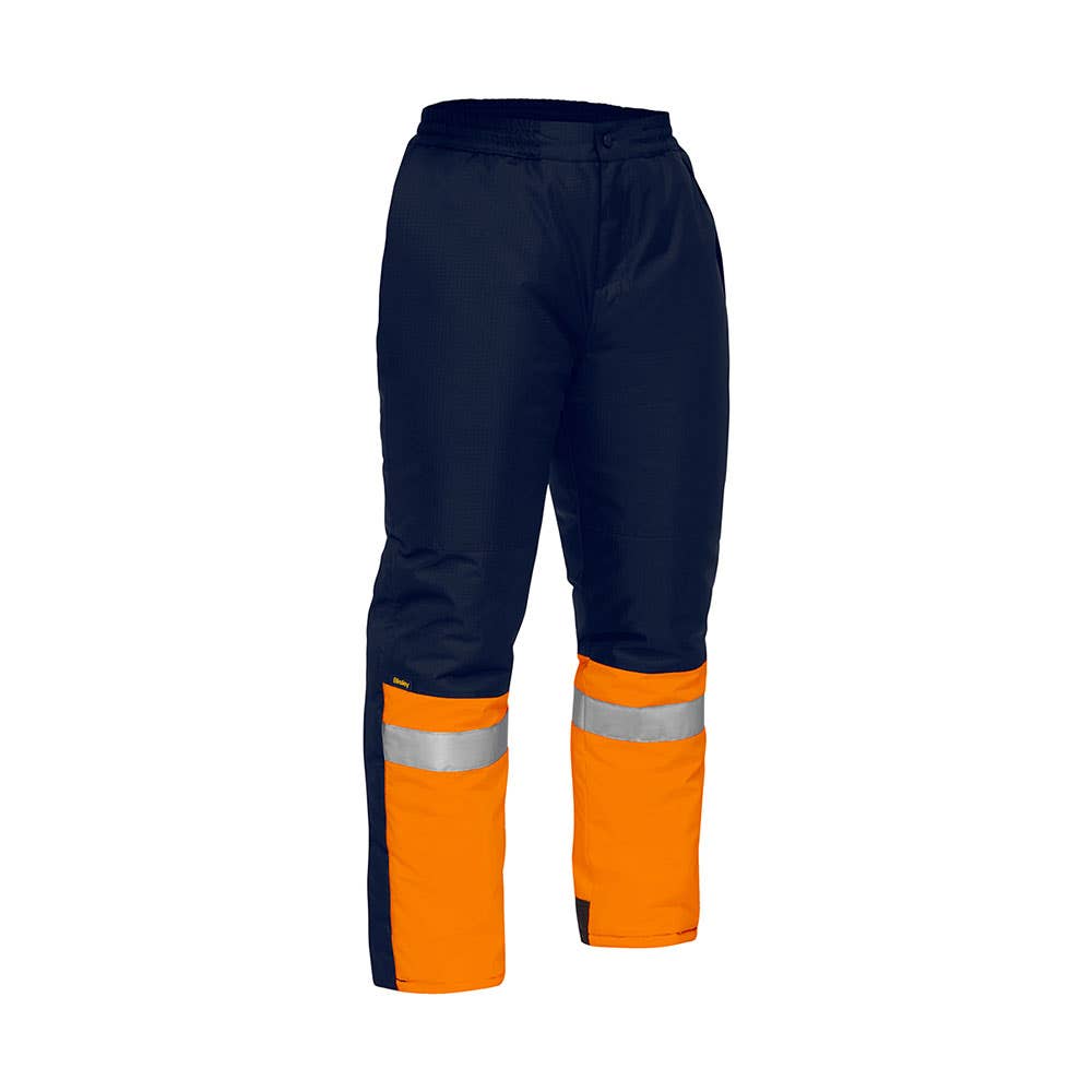 BP6451T Hi-Vis Two-Tone Freezer Pants Orange/Navy 102R 40049090 BP6451T TT05R102