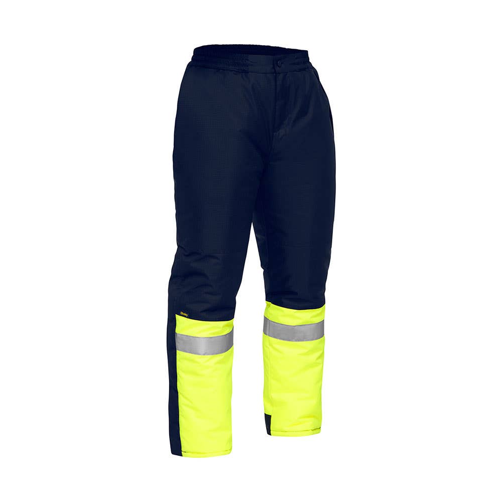 BP6451T Hi-Vis Two-Tone Freezer Pants Yellow/Navy 102R 40049077 BP6451T TT04R102