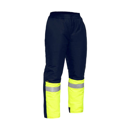 BP6451T Hi-Vis Two-Tone Freezer Pants Yellow/Navy 102R 40049077 BP6451T TT04R102