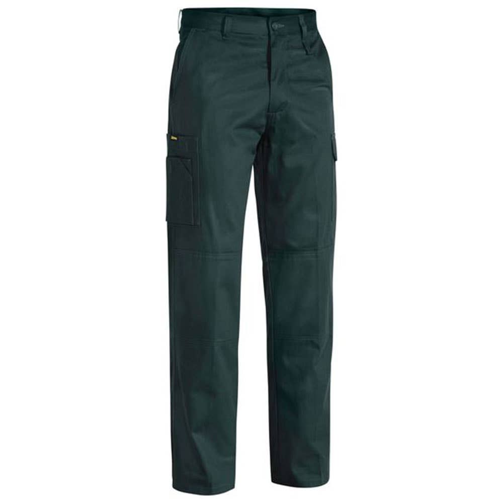 Pants 102R Bottle Cotton Drill 240gsm Vent Utility Bisley_60010272_BP6999_BGRGR02