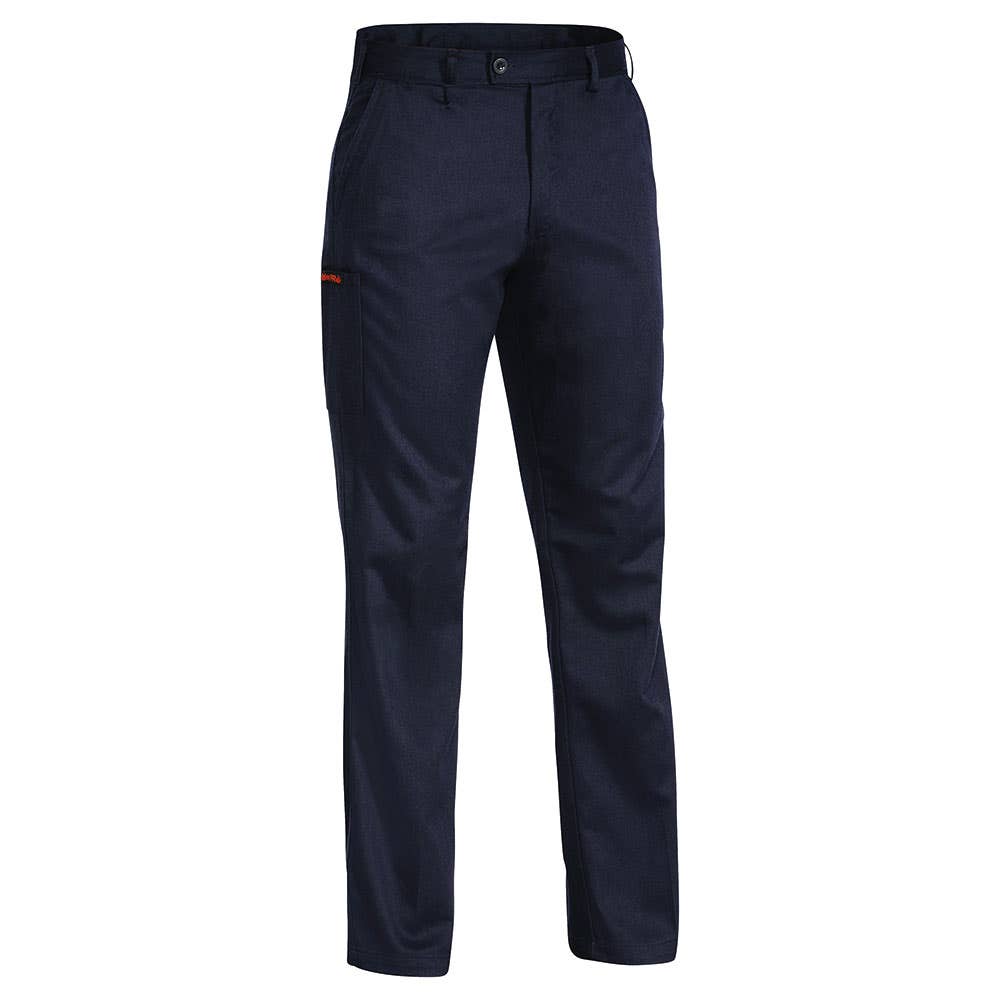 Pants Cotton/Nylon 238gsm Indura UltraSoft Flame Resistant Navy 102ST Bisley 40008709 BP8010 BPCTS02