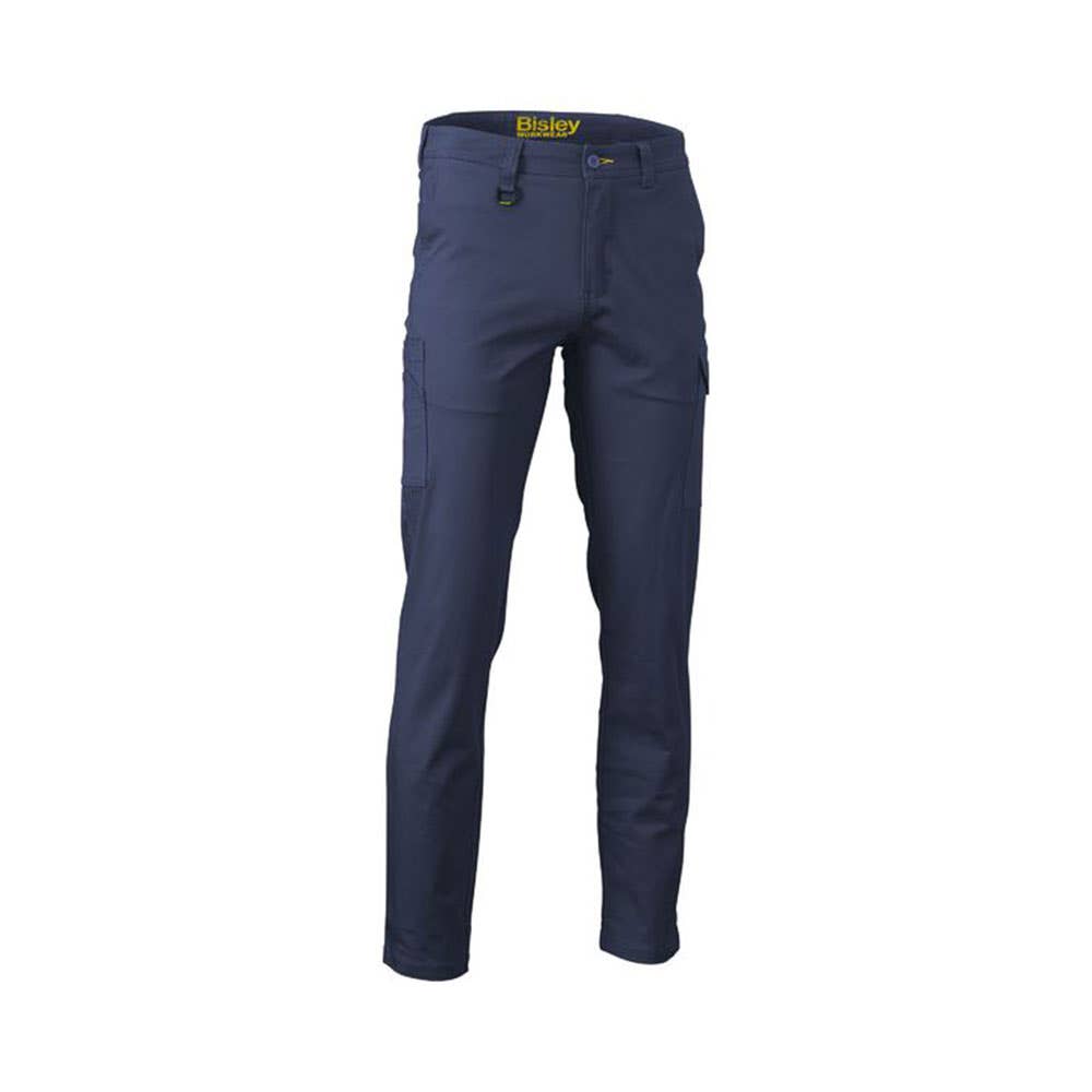Pant Stretch Cotton Cargo 280gsm Navy 102R + Name Embroidery (BUMA)_35002659_BUMA_BPC6008_BPCT102R