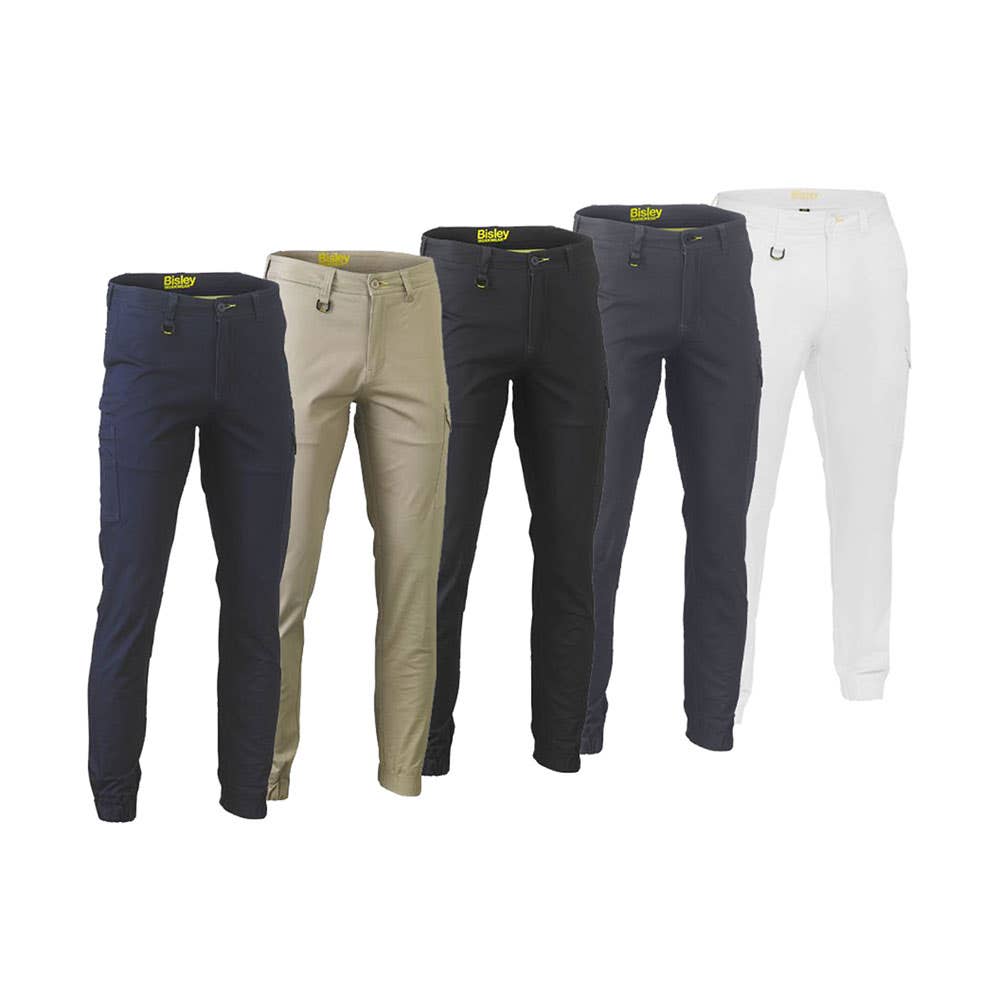 BPC6028 Stretch Drill Cuffed Cargo Pants 280gsm BPC6028