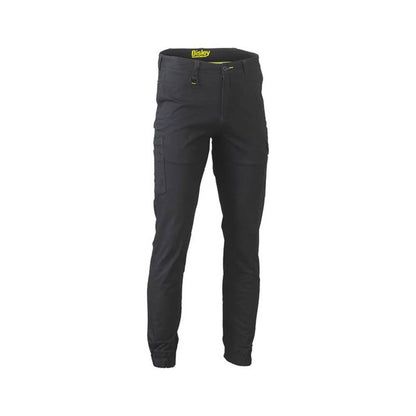 Pants Stretch Cotton Drill Cargo Cuffed Bisley 102R Black BPC6028 BBLKR02 40021236 BPC6028 BBLKR02