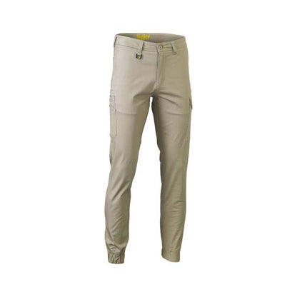 Pants Stretch Cotton Drill Cargo Cuffed Bisley 102R Stone BPC6028 BSTNR02 40021272 BPC6028 BSTNR02