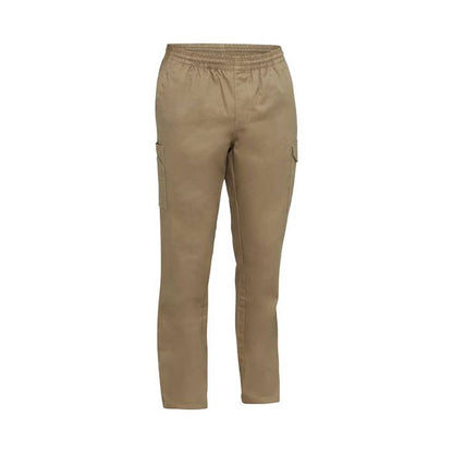 BPC6029 Stretch Cotton Elastic Waist Cargo Pants 280gsm Khaki 102R 40049349 BPC6029 BCDRR02