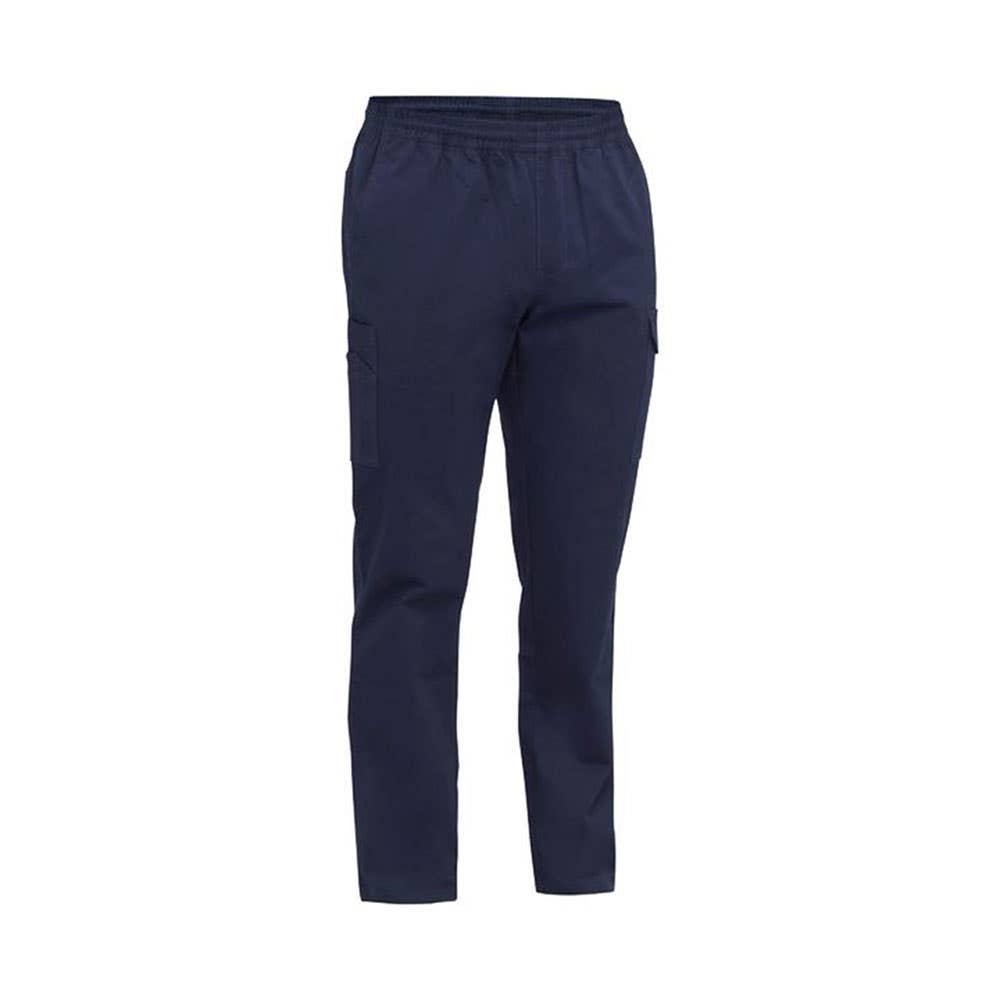 BPC6029 Stretch Cotton Elastic Waist Cargo Pants 280gsm Navy 102R 40049313 BPC6029 BPCTR02