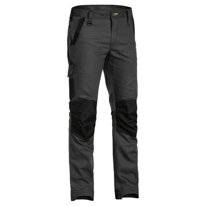 Pants 102R Charcoal Stretch Cotton Canvas 265gsm Flex + Move Bisley_36001808_BPC6130_BCCGR02