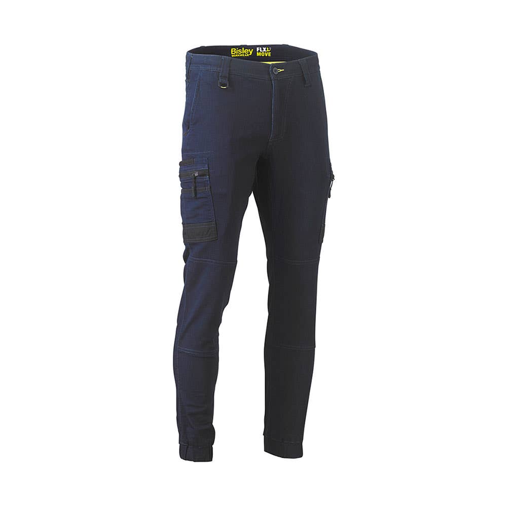 Pants Flex & Move Stretch Cargo Cuffed Bisley 102R Navy BPC6334 BPCTR02 40021682 BPC6334 BPCTR02