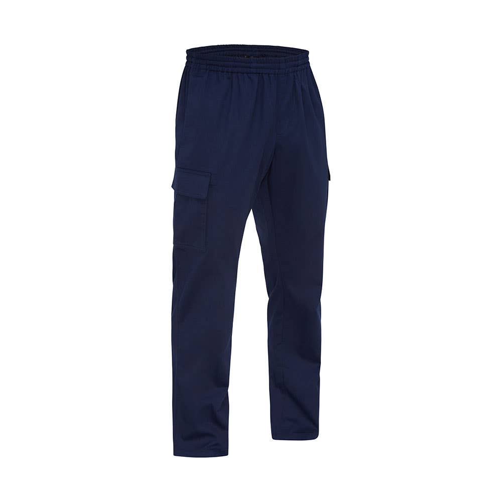 BPC6400 Elastic Waist Cargo Pants 215gsm Navy 102R 40049526 BPC6400 BPCTR102