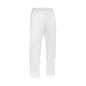 BPC6400 Elastic Waist Cargo Pants 215gsm White 102R 40049513 BPC6400 BWHTR102