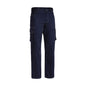 Pants Cargo 102R Navy Cotton Drill 190gsm Vent Bisley_36001865_BPC6431_BPCTR02