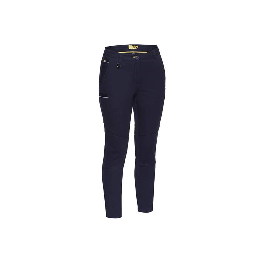 Pants Womens Stretch Cotton MidRise 280gsm Navy 10 + Name Embroidery (BUMA)_35002712_BUMA_BPL6015_BPCT10