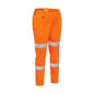 BPL6015T Women's Hi-Vis Mid Rise Stretch Cotton Taped Pants 280gsm BPL6015THV