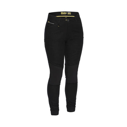 Pants Womens Flex & Move Stretch Cotton Shield Bisley 10 Black BPL6022 BBLK 40021370 BPL6022 BBLK10