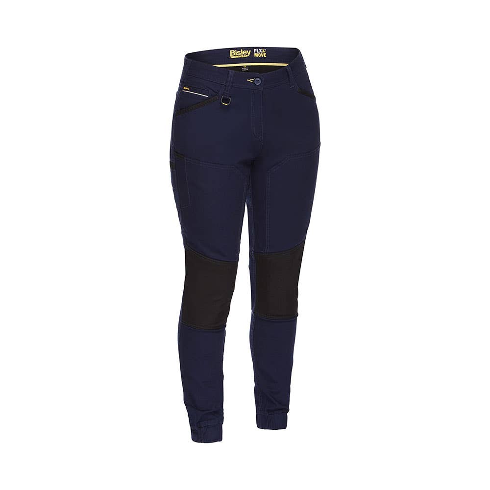 Pants Womens Flex & Move Stretch Cotton Shield Bisley 10 Navy BPL6022 BPCT1 40021390 BPL6022 BPCT10