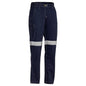 BPL6431T Women's Cool Vented Taped Pants 190gsm Cardno BPL6431TCARDNO