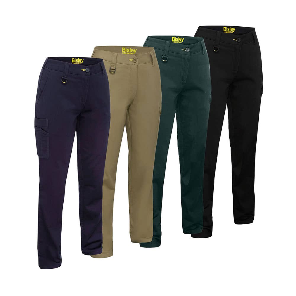 BPLC6008 Ladies Stretch Cotton Cargo Pants DARABPLC6008