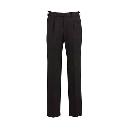 Pants Poly Viscose Single Pleat Biz Flexiband Detroit Black 102R Biz_296029_BS10110R-BLK-102R