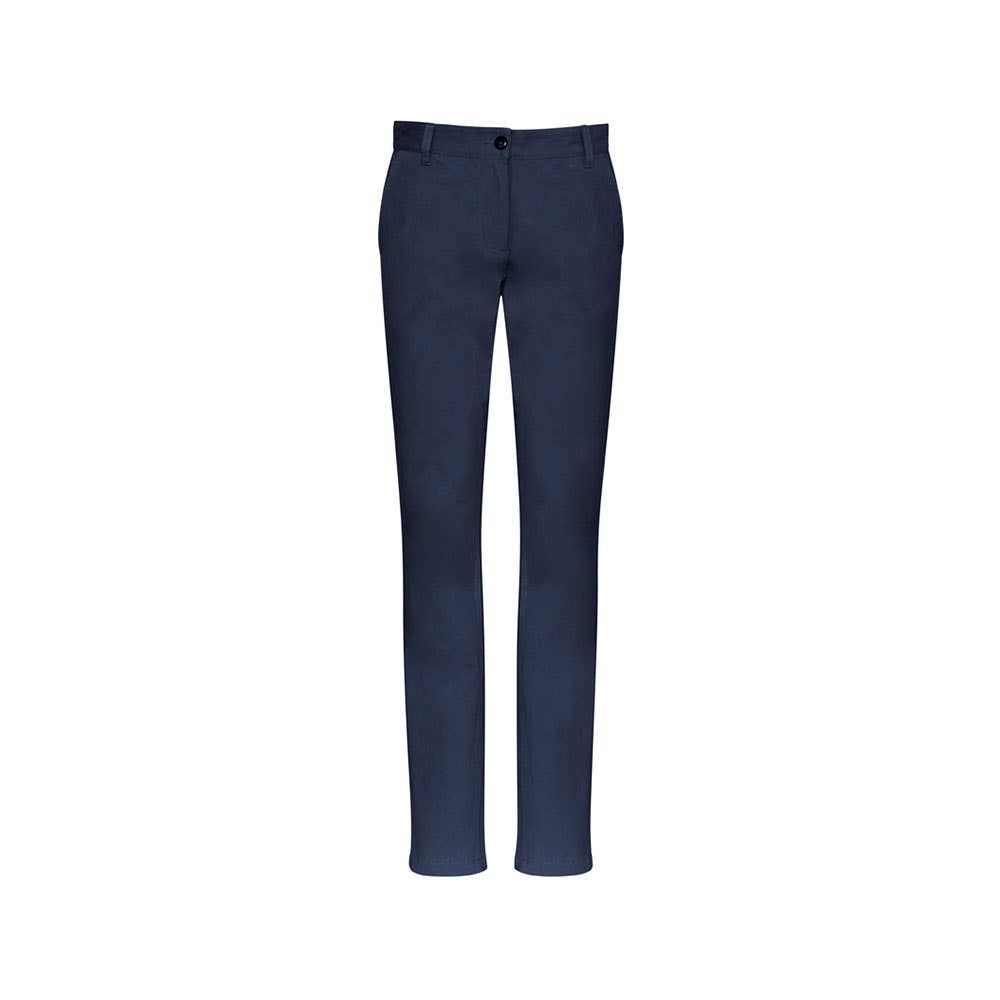 BS724L Lawson Women's Chino Pants Navy 12 40036538 BS724L-NAV-12