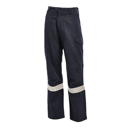 Pants Cargo Cotton Drill Parvotex FR 215gsm 3M Tape Navy 87R 1804 Workit 201974 1834N87R