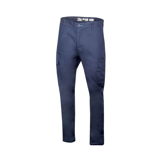 Pant Mens Midweight Cotton Stretch Cargo 102R Navy_40051465_DT1170_102R