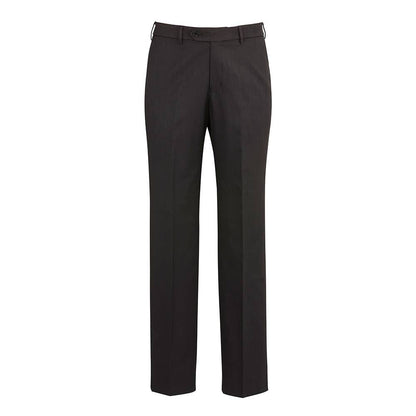 Mens Flat Front Pant Charcoal - 102R 36015414 70112-CHA-102R