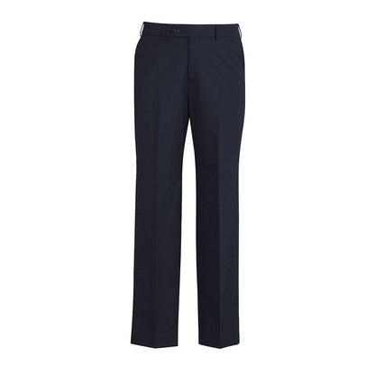 Flat Front Trouser Mens Navy - 102R 36015447 74012-NAV-102R
