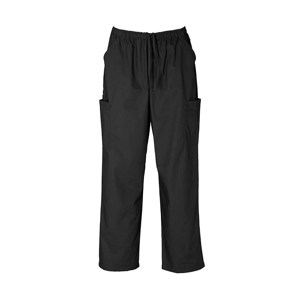 Pants Scrubs Classic Cargo Unisex Poly/Cotton 155gsm 2XL Black Biz Care 40040432 H10610-BLK-2XL