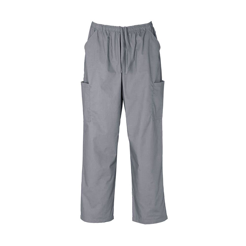 Pants Scrubs Classic Cargo Unisex Poly/Cotton 155gsm 2XL Pewter Biz Care 40040408 H10610-PEW-2XL