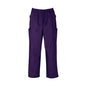 Pants Scrubs Classic Cargo Unisex Poly/Cotton 155gsm 2XL Purple Biz Care 40040448 H10610-PUR-2XL