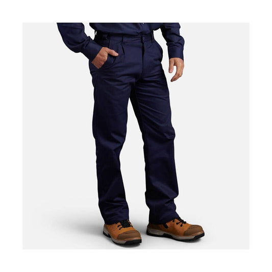 Pants Cotton Drill 310gsm Steel Tuff Navy 102R King Gee 90011760 K03010-NAV-102R
