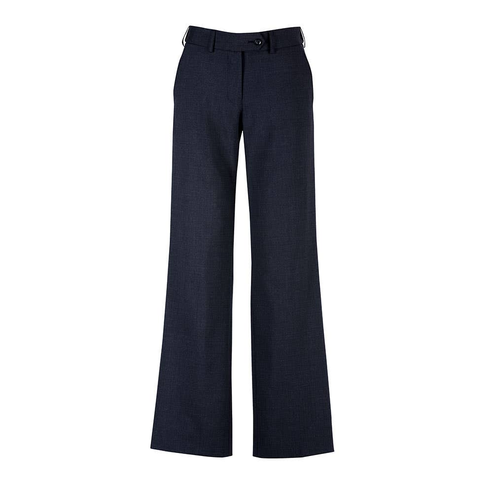 Ladies Adjustable Waist Pants-Navy-10 36015080 14015-NAV-10