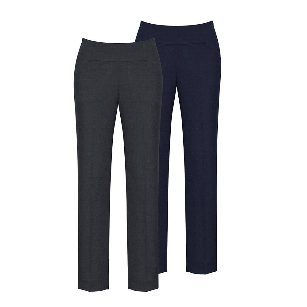 Pants Womens Bandless Slim Leg 14021 Biz Corporates BIZ14021