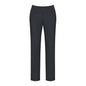 Ladies Bandless Slim Leg Pant Charcoal - 4 36015111 14021-CHA-4