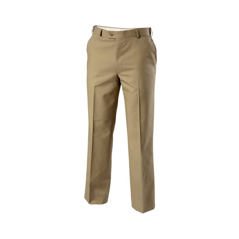 Pants Dress Poly/Viscose 245gsm Teflon Perm Press Putty 102R Yakka 90016878 Y02594-PUT-102R