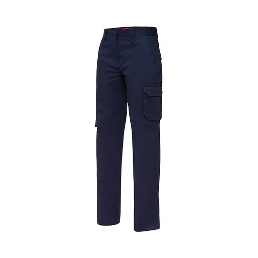 Pants Womens Cargo Cotton Drill 310gsm Generation Y Navy 8 Yakka 148091 Y08850-NAV-8